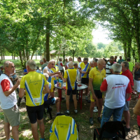 Rando Seniors CE MBDA Bourges Cyclo à Bourgneuf le 15 juin 2017