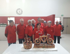 Geste de solidarité à l’assemblée générale du Cyclo Club de Sainte-Solange