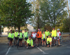 Les Cyclotouristes Vierzonnais sur les routes des vignobles du Centre