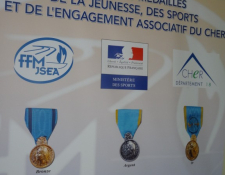 Cérémonie de la remise des médailles du sport, le jeudi 16 novembre 2017