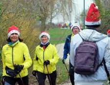 Le froid au rendez-vous de la randonnée de Noël de l’U.S Méreau Vélo