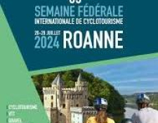 Semaine fédérale de cyclotourisme 2024 à Roanne – Les inscriptions sont ouvertes