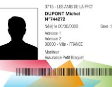 Procédure d’insertion d’une photo d’identité sur votre licence à partir du site web de la FFCT