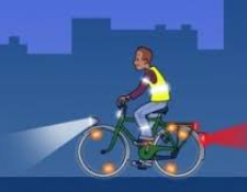 En ville, 57% des cyclistes roulent de nuit mal éclairés
