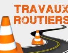 liste des routes barrées dans le Cher suite à travaux pour les semaines à venir.